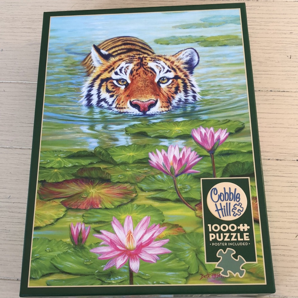 Cobble Hill 1000 Piece Puzzle 🧩 Land of the 🪷